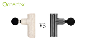 Are there any Weight Differences between a Massage Gun Made of Wheat Straw Material and Other Materials?